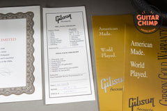 2006 Gibson Limited Edition Hummingbird Custom Quilt Honeyburst