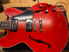 2021 Gibson ES-335 Semi-Hollow Satin Cherry
