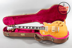 2002 Gibson Custom Shop Les Paul Custom 1968 Reissue Quilt Top Natural