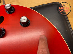 2021 Gibson ES-335 Semi-Hollow Satin Cherry