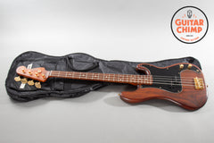 1990 Fender Order Made '62 Precision Bass PB62-115WAL Walnut Lacquer