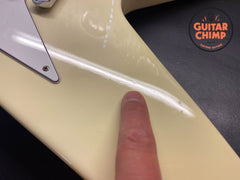 1997 Gibson Flying V '67 Reissue Classic White - OHSC – Ebony Board