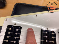 1997 Gibson Flying V '67 Reissue Classic White - OHSC – Ebony Board