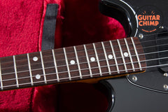 2002 Fender Japan MG69 ’69 Mustang Black | CIJ | Tweed Case | Excellent