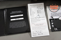 2021 Gibson Custom Shop Limited ‘74 Les Paul Custom VOS Aged Classic White