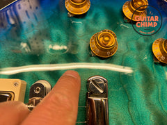 2020 Gibson Les Paul Standard Goryo Yuto Trans Blue Burst Quilt Top – Rare Japan-Only Model