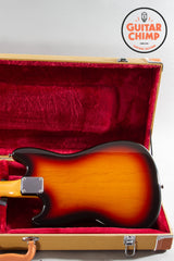 2017 Fender MIJ Traditional ’60s Mustang 3-Tone Sunburst | All Original | Tweed Case