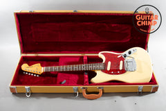1994 Fender Japan MG69 ’69 Mustang Vintage White | MIJ | Tweed Case