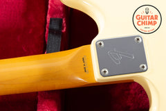 1994 Fender Japan MG69 ’69 Mustang Vintage White | MIJ | Tweed Case