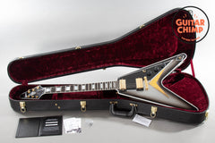 2023 Gibson Custom Shop Flying V Custom Silverburst