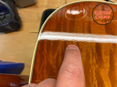 2006 Gibson Limited Edition Hummingbird Custom Quilt Honeyburst