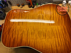 2006 Gibson Limited Edition Hummingbird Custom Quilt Honeyburst