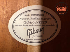 2008 Gibson Hummingbird Honeyburst