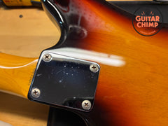 2002 Fender CIJ JM66B ’66 Reissue Jazzmaster 3-Tone Sunburst Block Inlays Japan w/ HSC