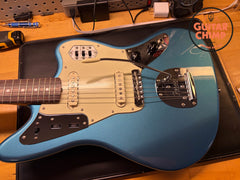 2020 Fender MIJ Traditional II 60s Jaguar Lake Placid Blue Matching Headstock Japan w/ HSC