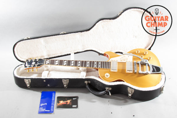 2008 Gibson Les Paul LP-295 Goldtop Bigsby OHSC Guitar of the