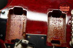 2005 Left-Handed Gibson Custom Shop Historic SG Standard Reissue Faded Cherry