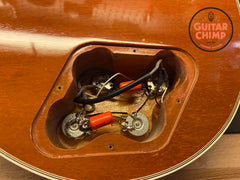 2002 Gibson Custom Shop Les Paul Custom 1968 Reissue Quilt Top Natural