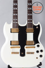 2015 Gibson Custom Shop EDS-1275 Sg Double Neck Electric Guitar White