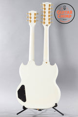 2015 Gibson Custom Shop EDS-1275 Sg Double Neck Electric Guitar White