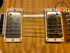 2002 Gibson Custom Shop Les Paul Custom 1968 Reissue Quilt Top Natural