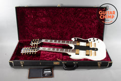 2015 Gibson Custom Shop EDS-1275 Sg Double Neck Electric Guitar White