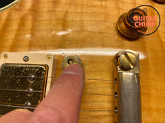 2002 Gibson Custom Shop Les Paul Custom 1968 Reissue Quilt Top Natural