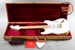 2022 Fender Ken Stratocaster Experiment #1 Japan MIJ Original White Gold Hardware HSC