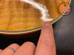 2002 Gibson Custom Shop Les Paul Custom 1968 Reissue Quilt Top Natural