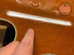 2002 Gibson Custom Shop Les Paul Custom 1968 Reissue Quilt Top Natural