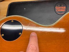 2002 Gibson Custom Shop Les Paul Custom 1968 Reissue Quilt Top Natural