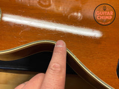 2002 Gibson Custom Shop Les Paul Custom 1968 Reissue Quilt Top Natural