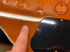 2002 Gibson Custom Shop Les Paul Custom 1968 Reissue Quilt Top Natural