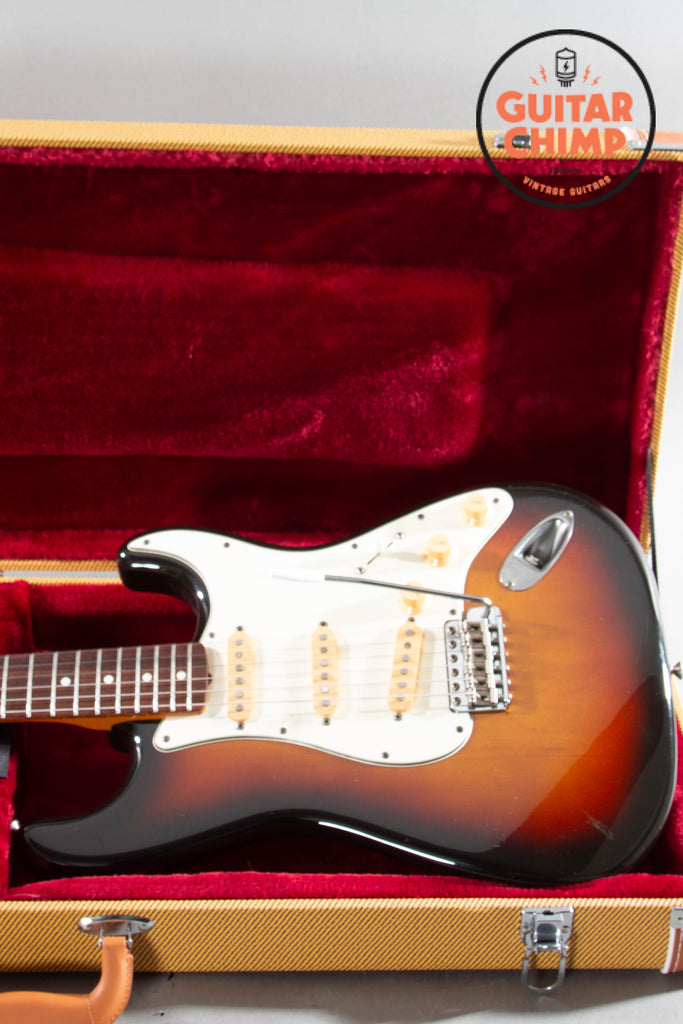 1985 Fender Japan ST62-55 ’62 Reissue Stratocaster 3-Tone Sunburst MIJ Tweed HSC