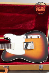 2025 Fender Japan MIJ Heritage 60s Telecaster Custom Sunburst Nitro Double Bound Tweed HSC