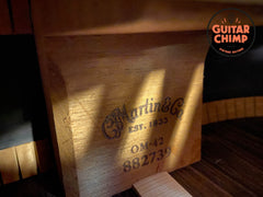 2001 Martin OM-42 Acoustic Guitar