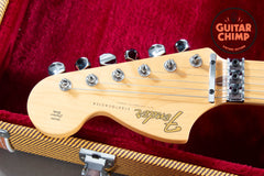 2020 Fender Japan MIJ Michiya Haruhata Stratocaster Trans Pink Flame Top Tweed HSC