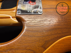 1991 Wal Mk2 5-String Bass Left-Handed Walnut/Brazilian Mahogany w/ Flight Case