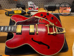 2016 Gibson Memphis ES-355 Bigsby VOS Antique Cherry w/ OHSC & COA