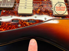2004 Fender American Vintage ’62 AVRI Jazzmaster Sunburst Nitro w/ OHSC