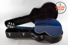 2015 Gibson Custom Shop Early 60s SJ-200 Trans Blue OHSC Rare Bozeman LR Baggs