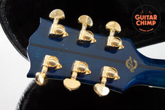 2015 Gibson Custom Shop Early 60s SJ-200 Trans Blue OHSC Rare Bozeman LR Baggs