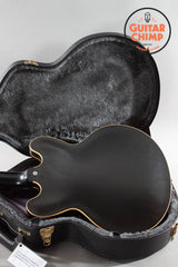 2010 Gibson Memphis ES-335 Dot Satin Trans Black OHSC COA ’57 Classics 7lb 14oz