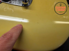 1991 Fender Japan MG69 ’69 Mustang Vintage White MIJ FujiGen Tweed HSC