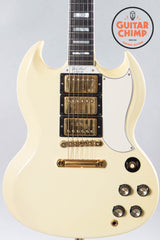 2001 Gibson Custom Shop Sg Les Paul Custom โ61 Reissue 3-Pickup Classic White