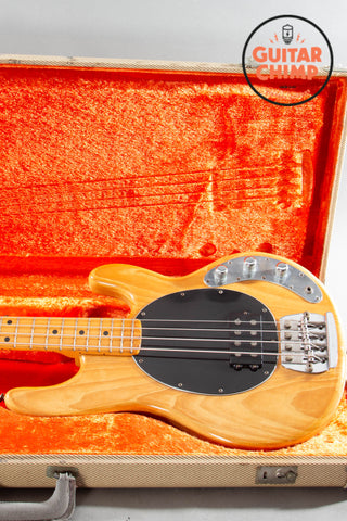 1978 Music Man Stingray Bass Natural Pre-Ernie Ball OHSC Original Vintage