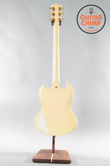 2001 Gibson Custom Shop Sg Les Paul Custom โ61 Reissue 3-Pickup Classic White