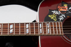 2024 Gibson Hummingbird Standard Wine Red OHSC LR Baggs 9.5/10