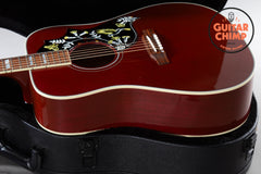 2024 Gibson Hummingbird Standard Wine Red OHSC LR Baggs 9.5/10