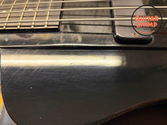 1997 Gibson Thunderbird IV Ebony Black Bass OHSC Ebony Board